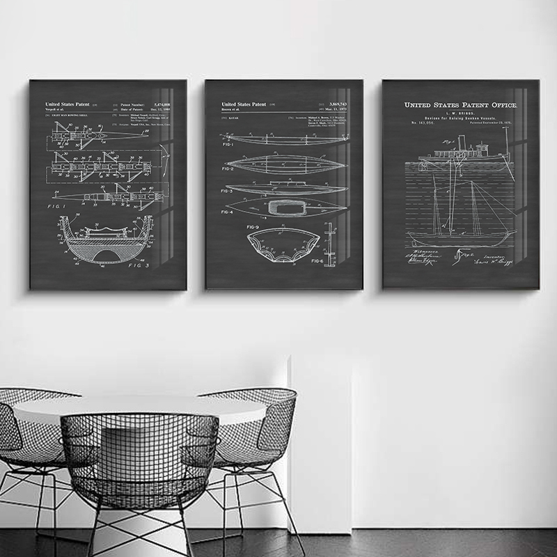 Star Map Poster - بسيط أبيض وأسود رمادي النمط الصناعي